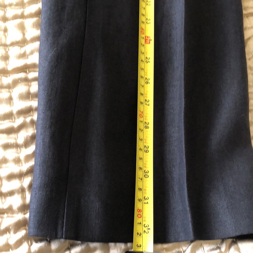 Irish linen blck crop pant Waist measures 30” laying flat. Size 4 Talbots - Picture 5 of 8